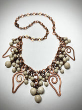 Load image into Gallery viewer, Necklace - Beige Fossil, Copper
