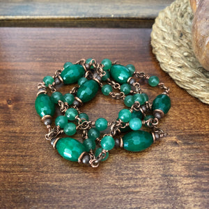 Necklace/Bracelet - Jade and Aventurine