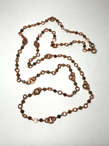 Necklace/Bracelet - Red Creek Jasper, Copper